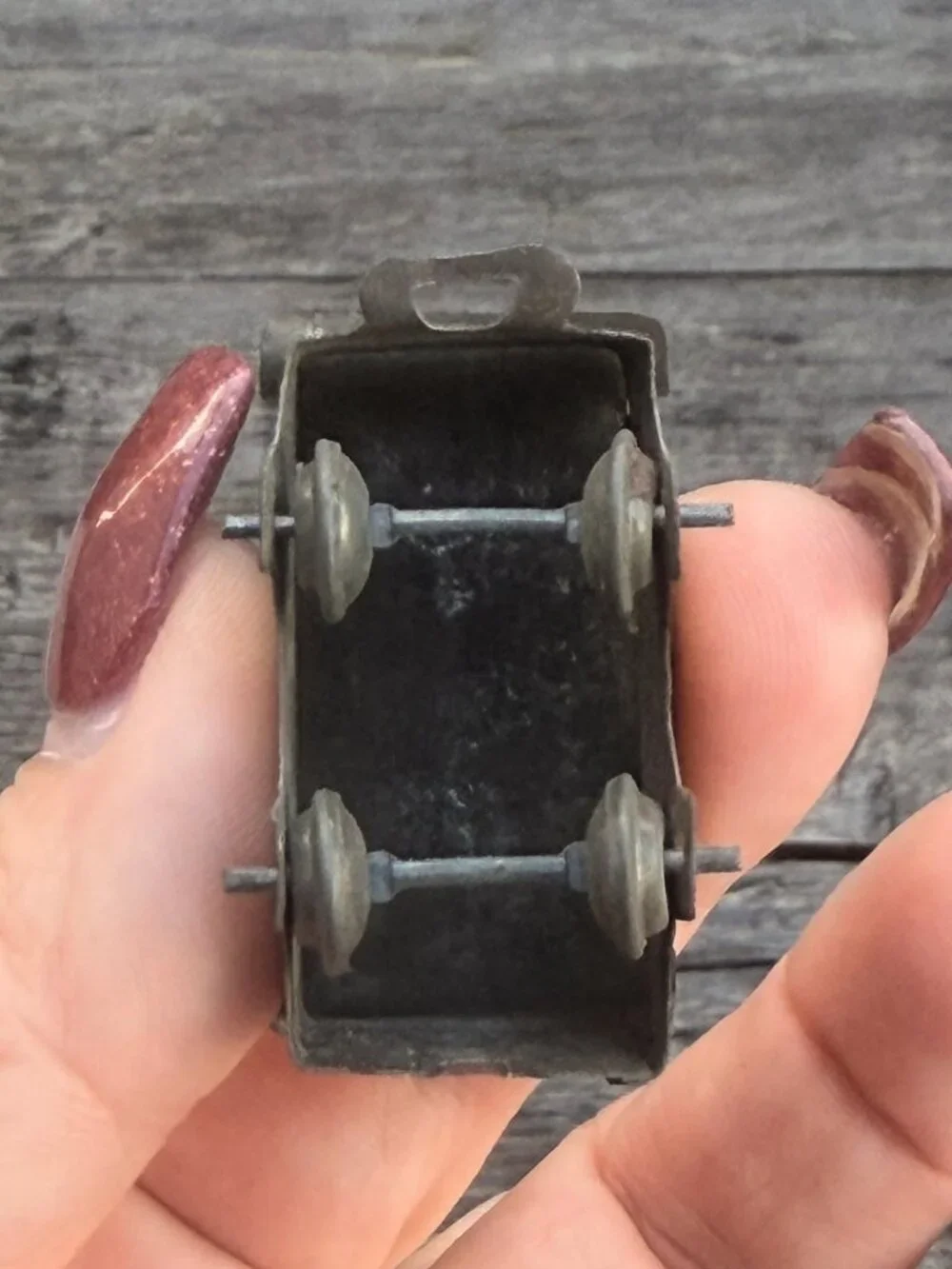 Vintage Lot 1930's Tin Litho Penny Toy Train Cars First Second Class Japan
